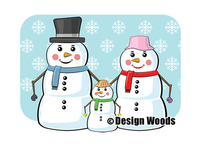 19 Funny Christmas Snowman Character Illustrations