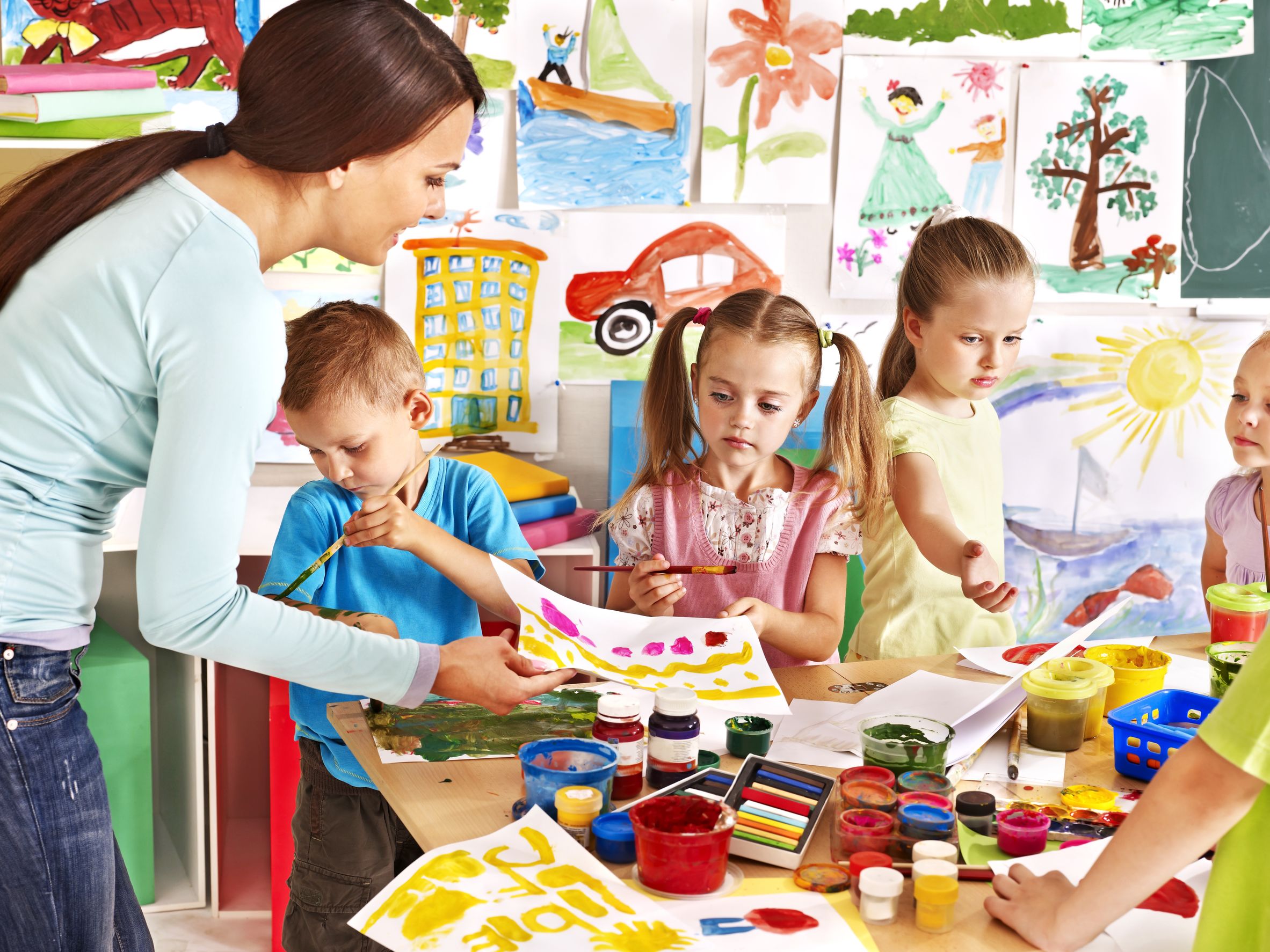 How Art Enhances Preschoolers' Social and Emotional Development