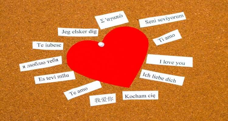 Expressing Love in Different Languages: A Universal Emotion