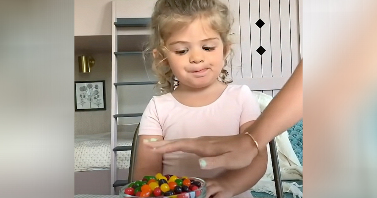 Thomas Rhett’s Daughter Melts Hearts With Candy Challenge